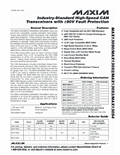 DataSheet MAX13050 pdf